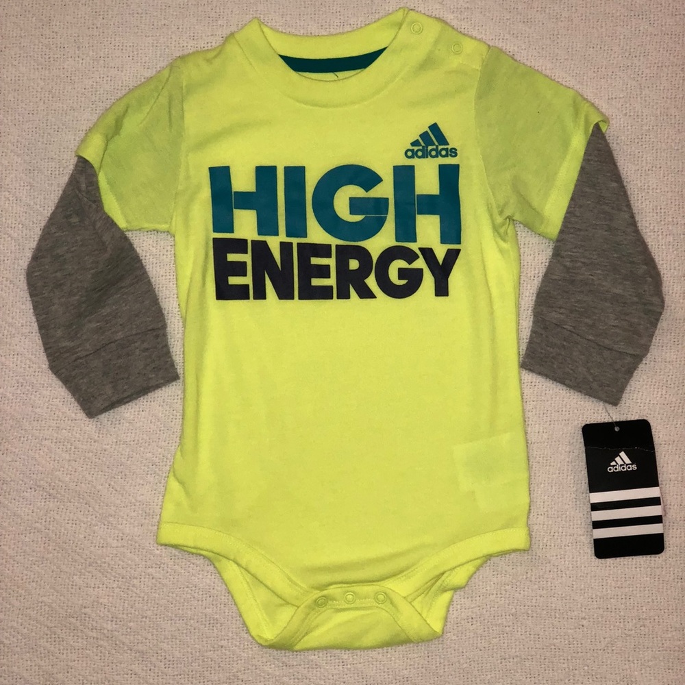 Adidas 18 month onesie